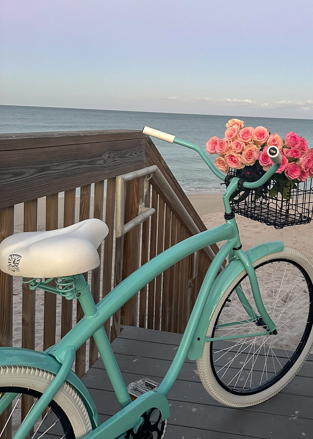 Mint green beach sale cruiser